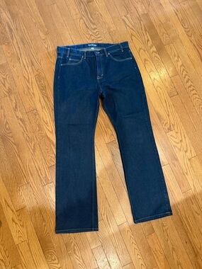 Men's Dark Blue Boot Cut Jeans